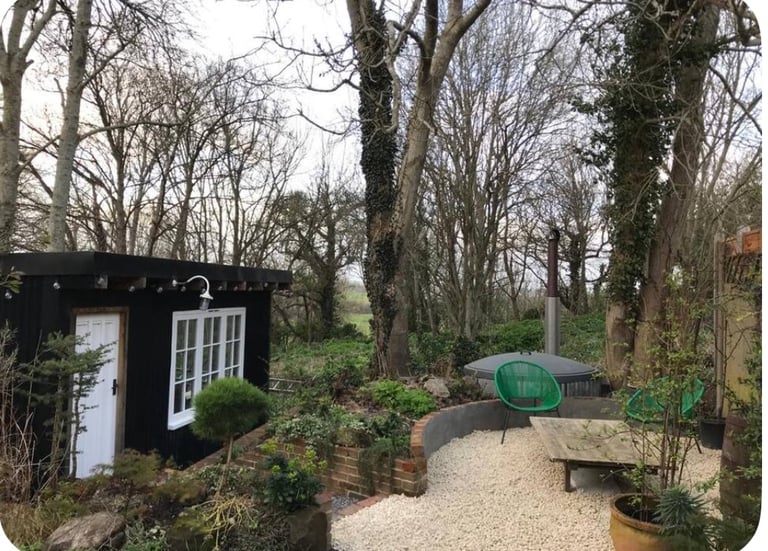 Two month rental 3 bed house plus cabin Lewes