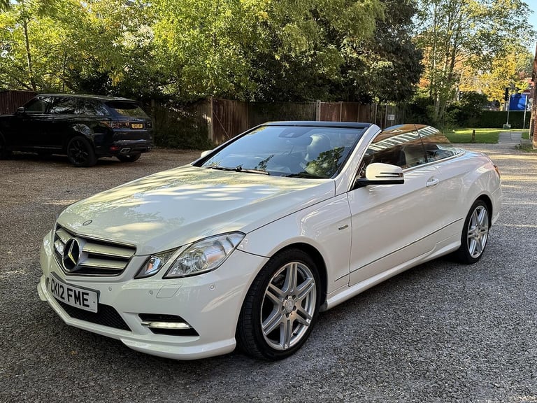 2012 Mercedes-Benz E Class 2.1 E220 CDI BlueEfficiency Sport Cabriolet 2dr Diesel G-Tronic+ Euro ...