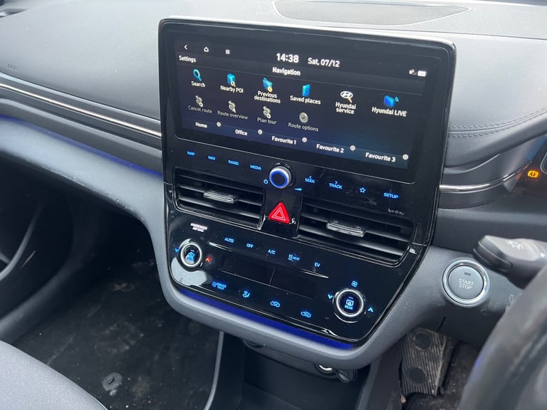 2022 HYUNDAI IQNIQ PREMIUM EV ELECTRICITY AUTOMATIC DAMAGED SALVAGE CAT N