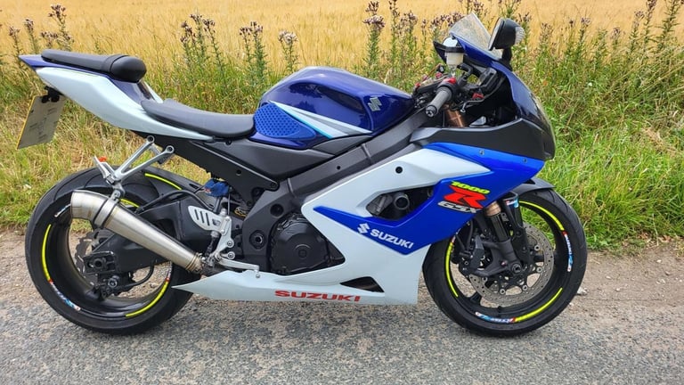 2006 06 SUZUKI GSXR 1000 K6 GSXR1000 SUPERBIKE CLASSIC SPORTS BLUE  WHITE