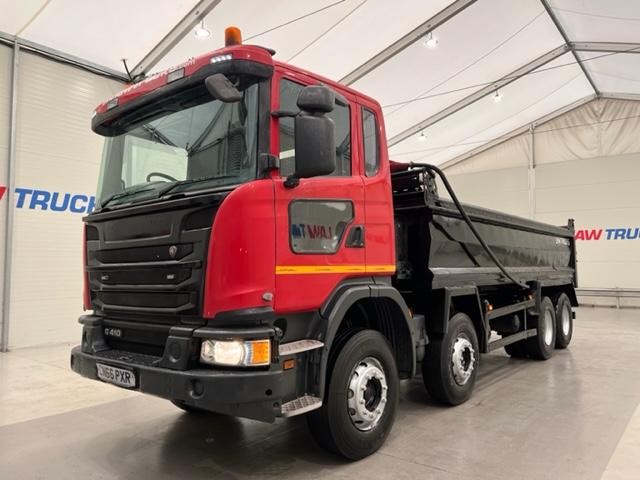 Scania G410 8x4 Sleeper Cab Steel Tipper Manual