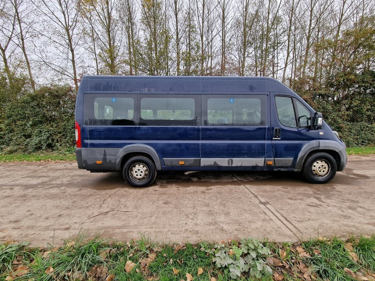2015 Peugeot Boxer Red LWB 12 Seat Minibus  Drives Perfect  Disability Access