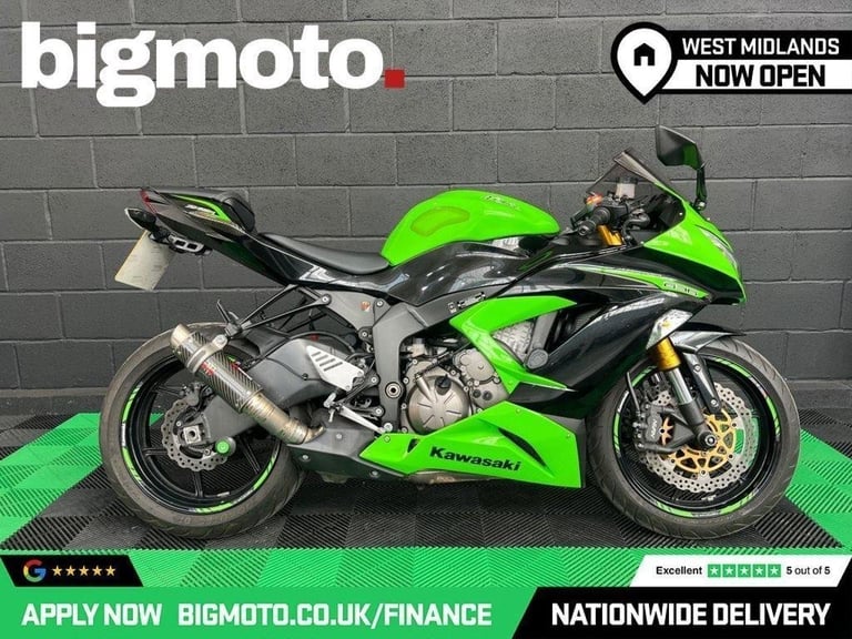 2013 13 KAWASAKI NINJA ZX-6R FINANCE SPECIALISTS APPLY NOW
