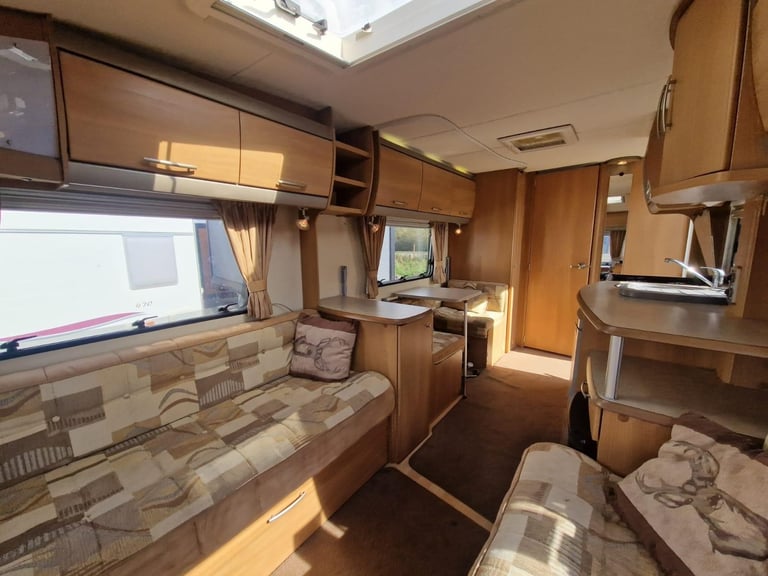 2008 Swift Challenger 530 Single Axle 4 Berth Large Rear Bathroom Bunk Bed