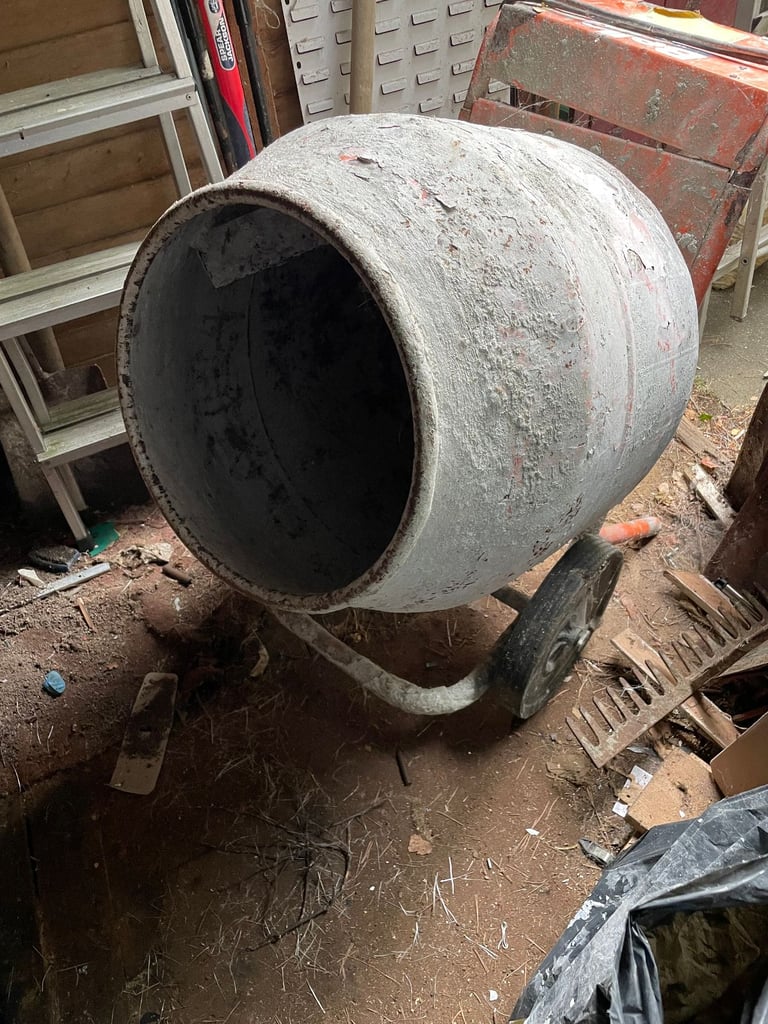image for Cement mixer and stand 240v