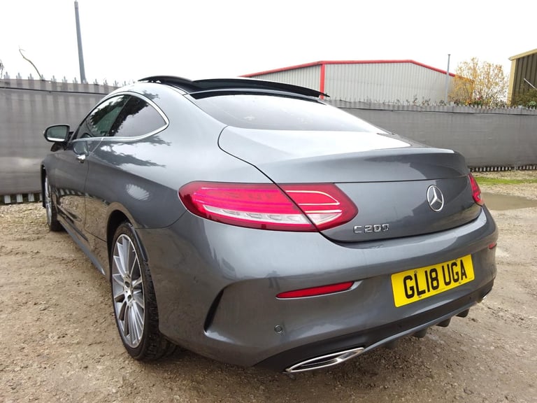 image for 2018 18 REG MERCEDES BENZ C CLASS C200 AMG LINE PREMIUM AUTO DAMAGED SALVAGE