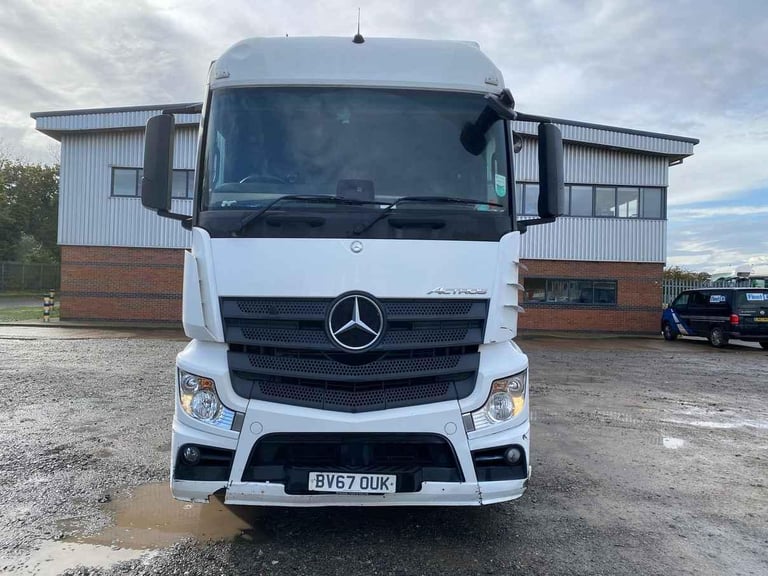 MERCEDES ACTROS 1824 *EURO 6* 4X2 DEMOUNT CHASSIS CAB 2018 - BV67 OUK