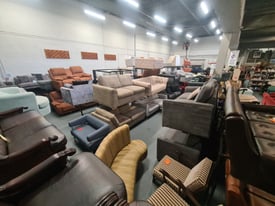 BIG SELECTION OF SECOND HAND REFURBISHED SOFAS FOR SALE ! 