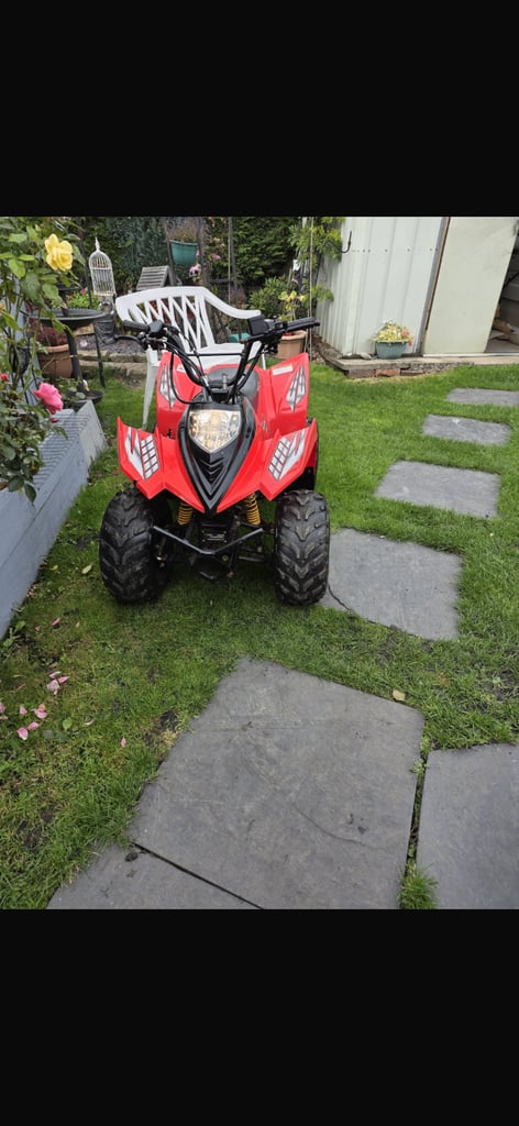 Tiny rally 90cc rev and go 4 stroke kids quad