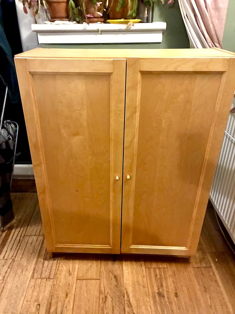 image for Ikea bookcase / cabinet with doors