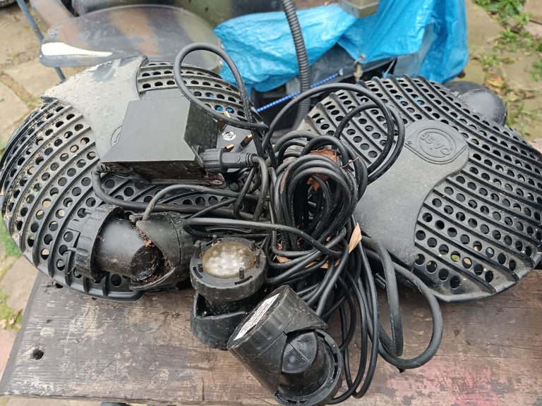 Pond pump plus filter 