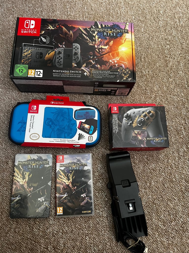 image for Nintendo switch monster hunter 