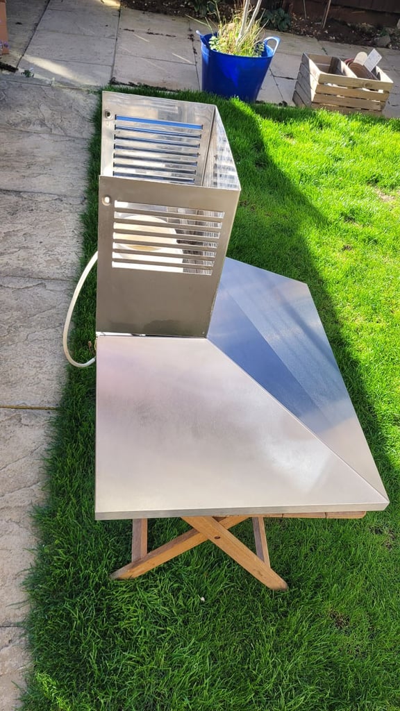 Neff stainless steel extraction canopy 