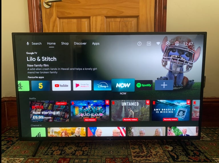 image for SONY BRAVIA KD43XH8096BU 43 Inch Smart 4K Android Ultra HD HDR LED TV with Google Assistant