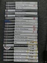 Playstation 2 PS2 games - 22 games selling as one lot