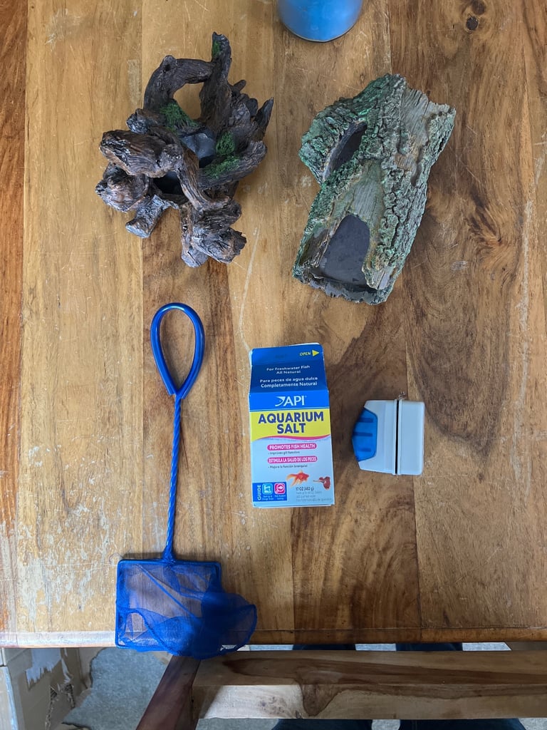 image for Fish tank Aquarium accessories stones ornaments