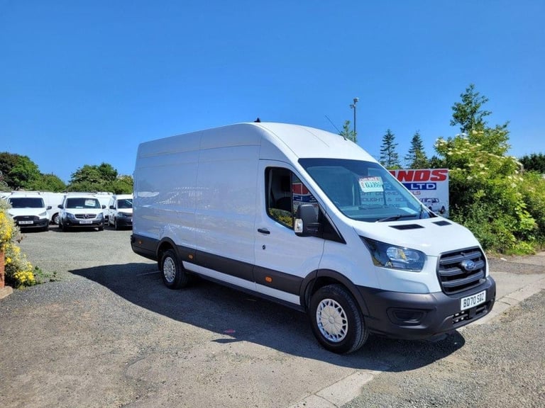 image for 2020 ON 70 PLATE FORD TRANSIT 350 LEADER TDCI 130BHP RWD XLWB JUMBO ULEZ FREE 