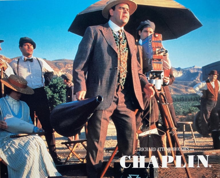 Rare CHARLIE CHAPLIN Biography  Film Cinema Publicity Photos.