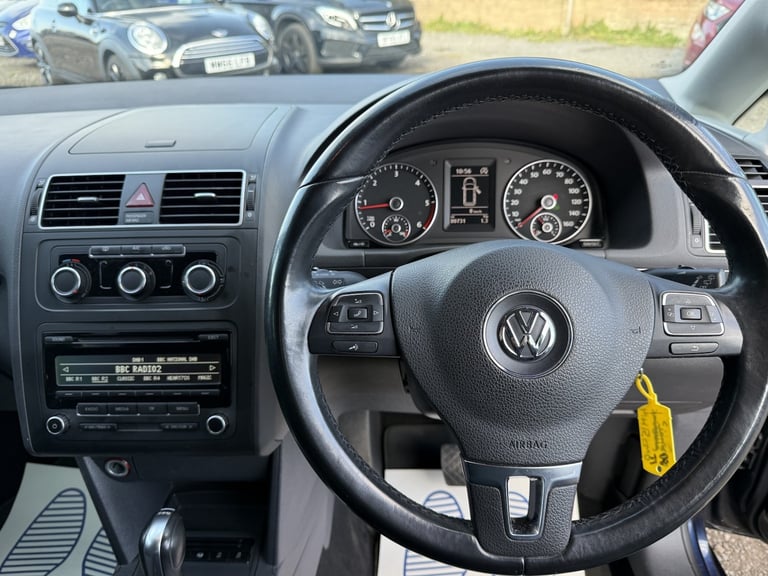 VOLKSWAGEN TOURAN 1.6 TDI BlueMotion Tech SE MPV 5dr Diesel DSG, 7 Stamps, Auto,
