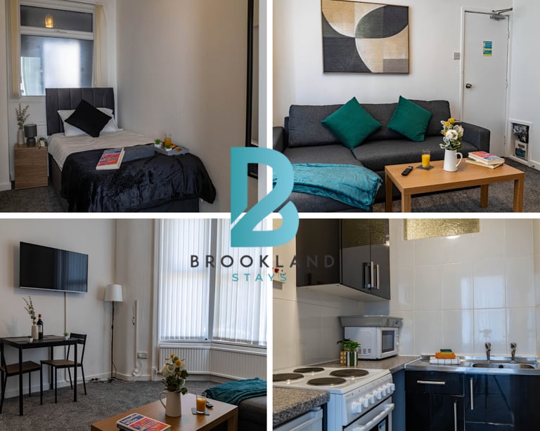 image for Flat 1 Blackpool | Cozy 1-BR Flat in Blackpool | Free Wi-Fi, Kitchen