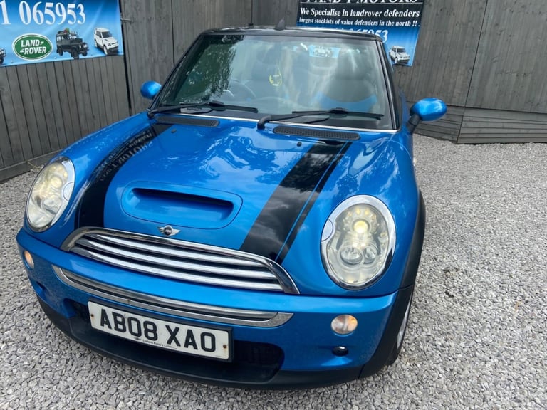 2008 MINI Convertible 1.6 Cooper S Euro 4 2dr CONVERTIBLE Petrol Manual