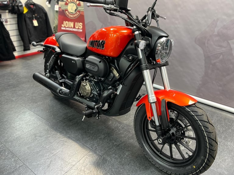 QJ MOTOR SRV 125cc V TWIN 2026 BRAND NEW MODEL 2 COLOURS HOW COOL IS THIS £3199 