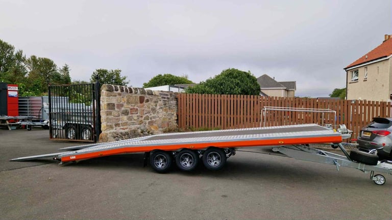 image for BRAND NEW Niewiadow Jupiter Car Transporter Trailer 5,5m x 2,1m 3500kg 18ft x 7ft Tiltbed