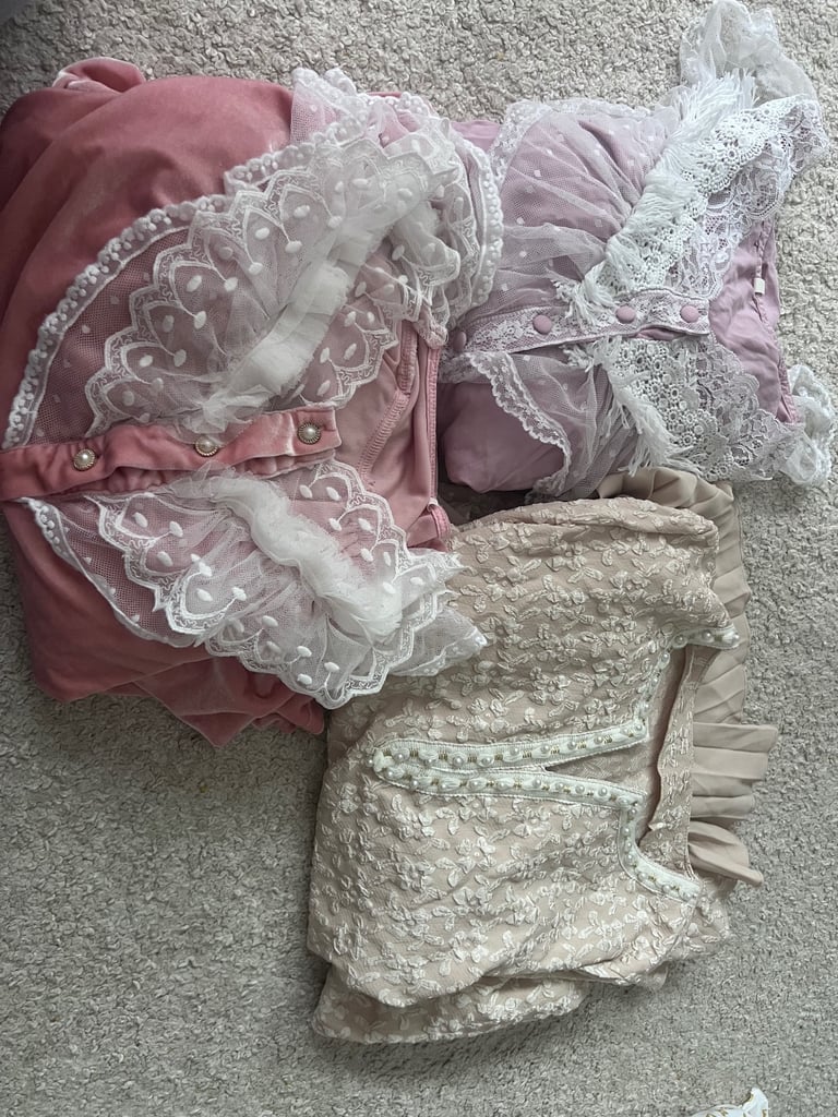 image for Bundle of 3 maternity/nursing dresses – size S– £15