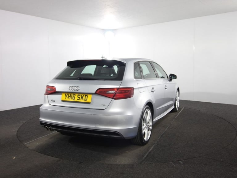 2016 Audi A3 2.0 TDI S line Sportback 5dr Diesel S Tronic Euro 6 (s/s) (Nav) (150 ps) Hatchback D...