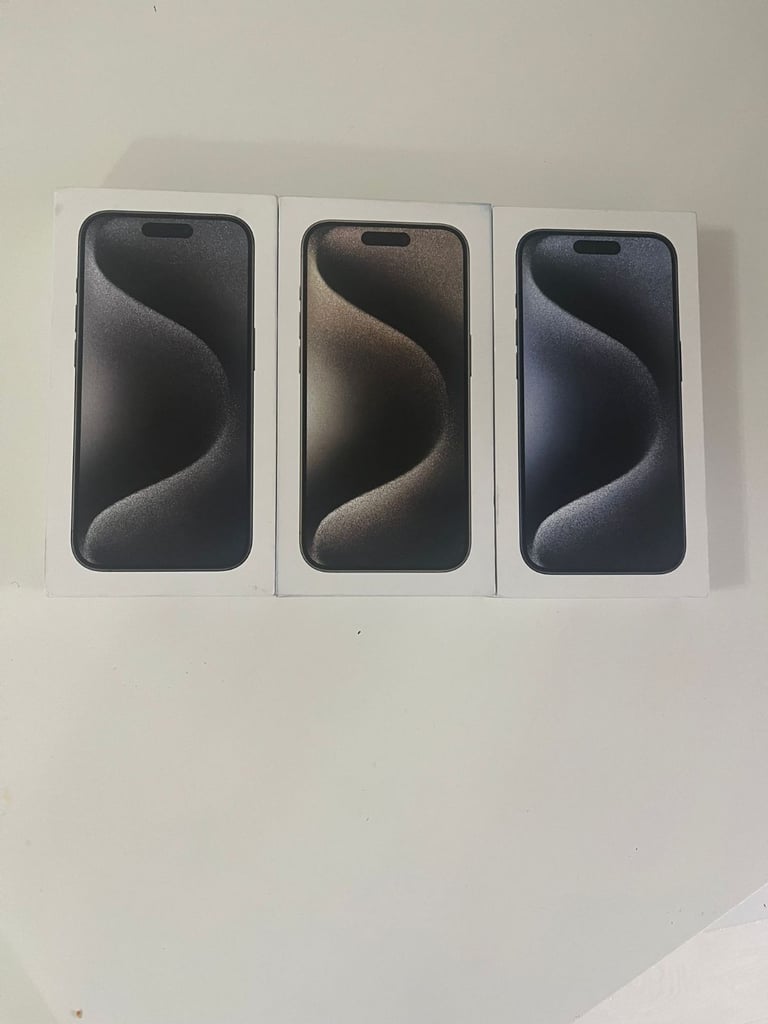 Iphone 15 pro 128gb £480 256gb £520 512gb £540 1TB £580 unlocked with warranty