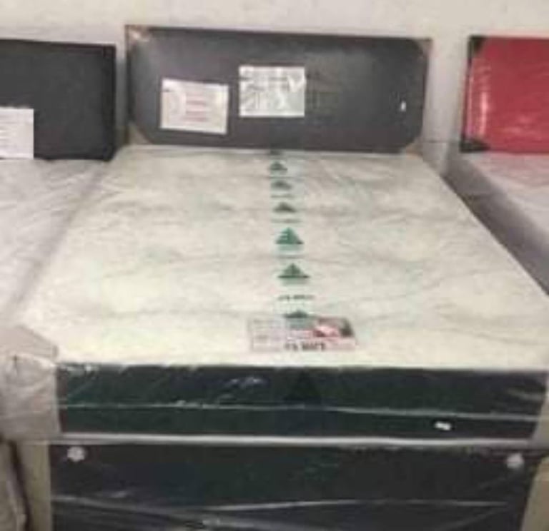 Double Bed Frame + Comfy Mattress – Fast Delivery!