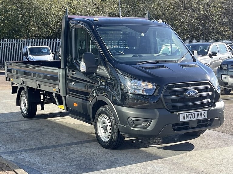2021 Ford Transit TDCI 130ps 350 12ft 3.6m Dropside Leader with Low Miles Dropside Diesel Manual