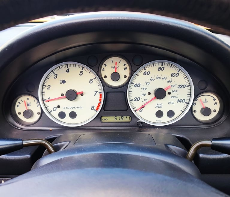 Mazda MX5 MK2.5 NB – Manual 1.6ltr, Low 52k Mileage