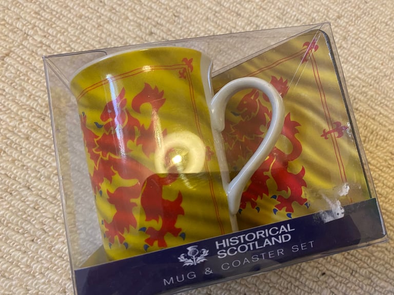 image for Mug & Coaster Set - New (Gift Boxed) (Historical Scotland)