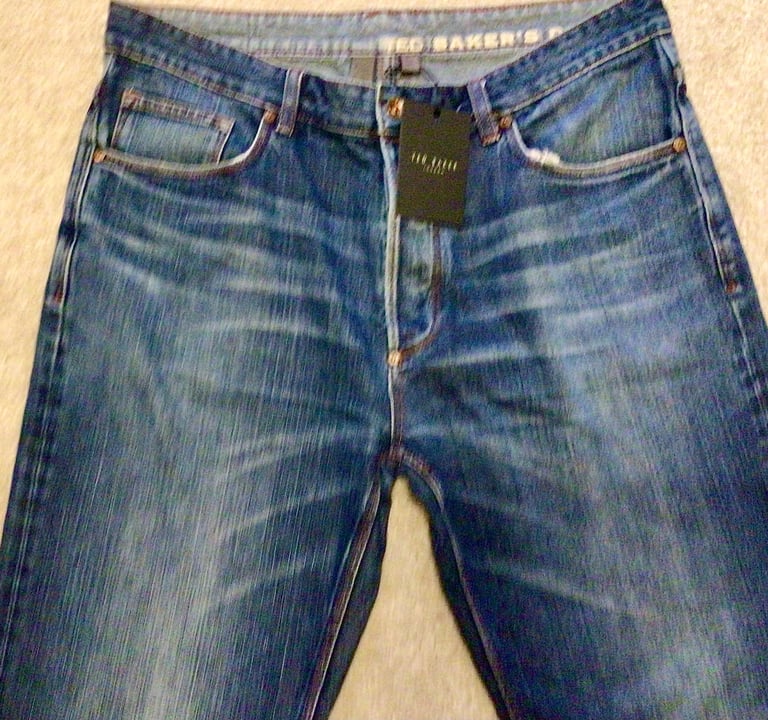 Ted Baker distressed jeans