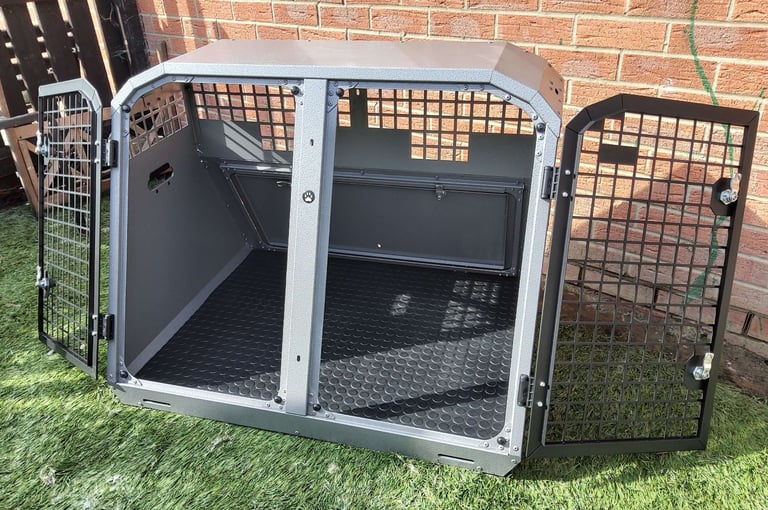 Trans K9 ( B27 ) Transport double dog cage (Lockable & Crash Tested) TransK9