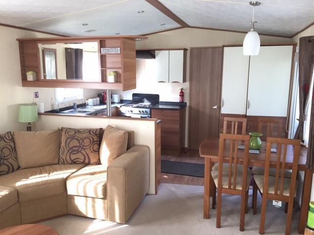 Static Caravan Abi St David DG/CH for sale on site at Riverview holiday park.