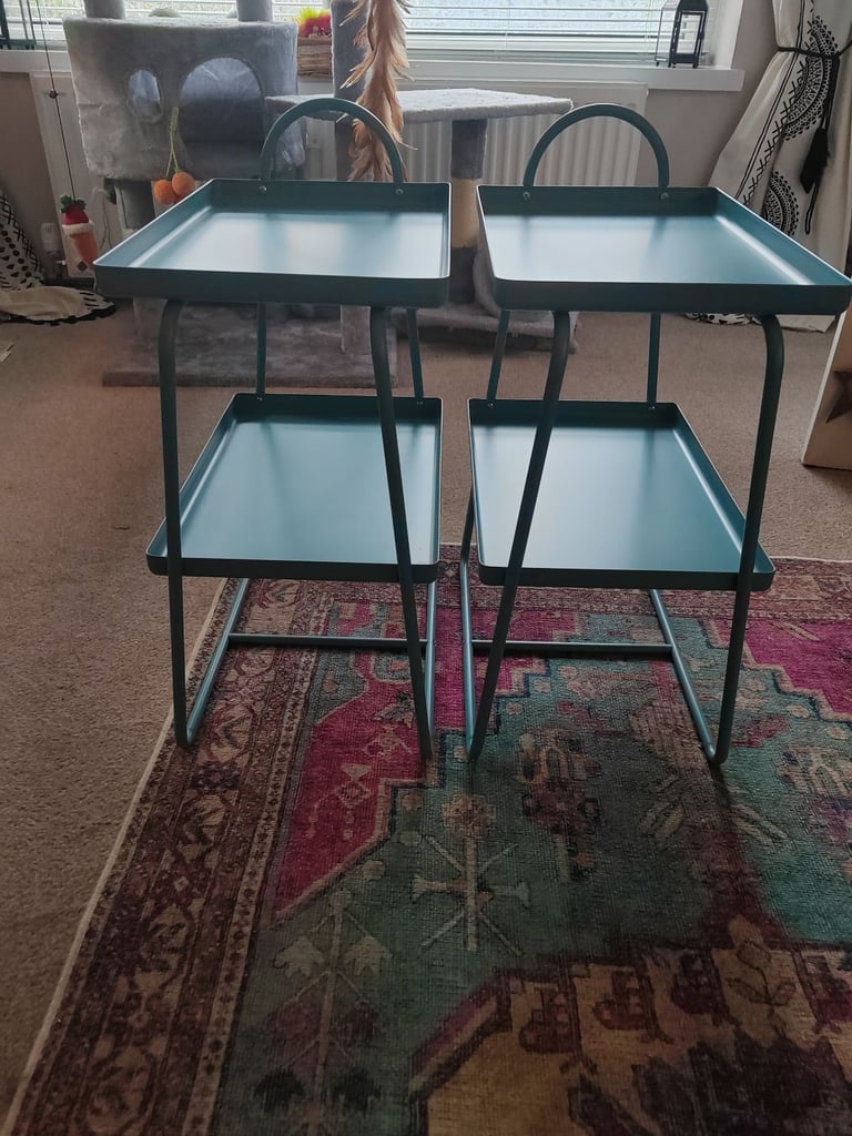 LIMITED EDITION IKEA side tables x 2