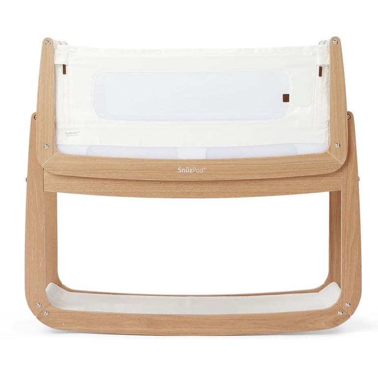Brand New Oak SnuzPod 4 Bedside Crib