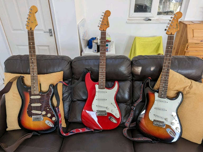 Squier Classic Vibe 60's strats by Fender 