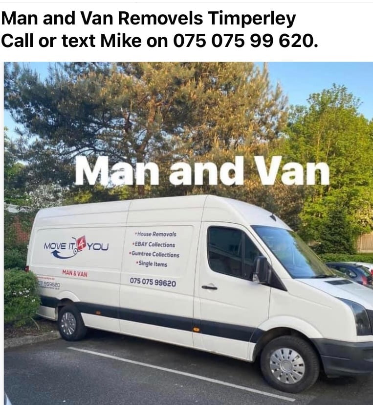 Man and Van Removals Wythenshawe 