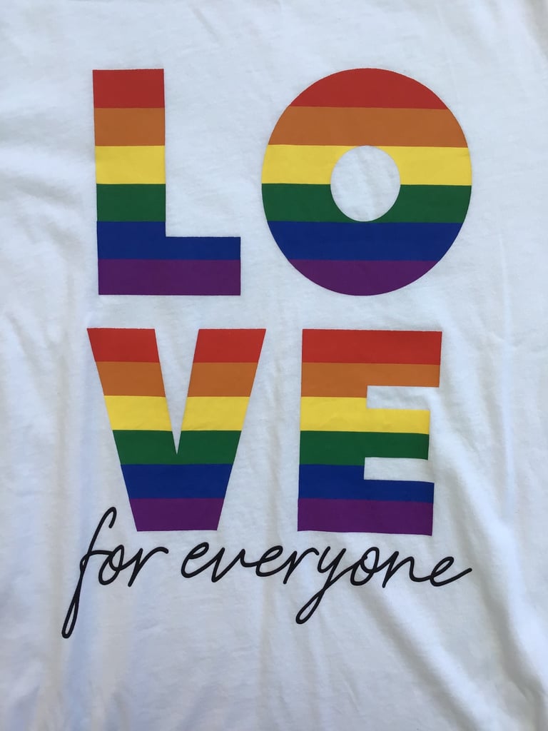 ‘F&F’ Pride Love Rainbow T-Shirt, Size XL, Unisex - Brand New