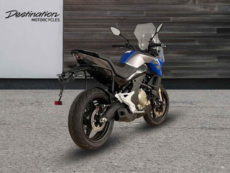 2025 Cf Moto Mt 650MT Petrol blue 6 Speed