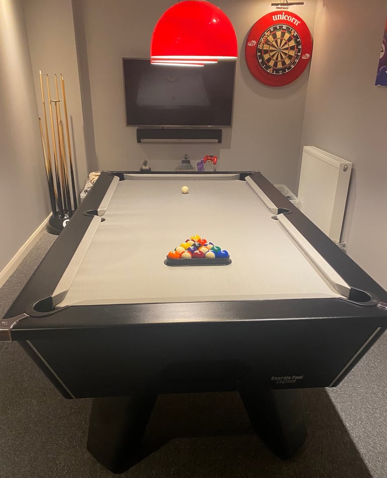 Slate Bed Pool Table 7ft x 4ft