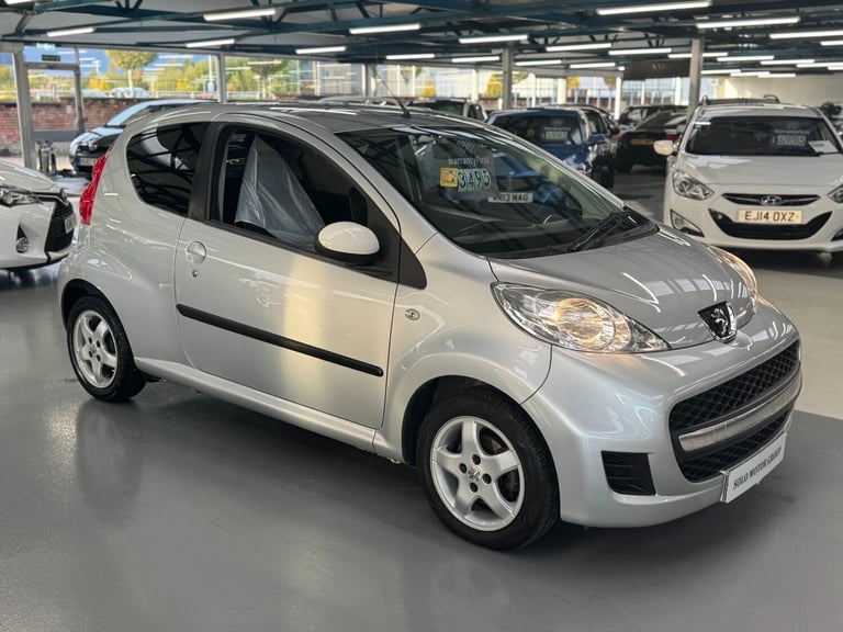 2011 Peugeot 107 1.0 Sportium 3dr HATCHBACK Petrol Manual