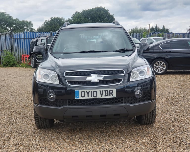 2010 CHEVROLET CAPTIVA 2.0 VCDi LT 5 DOOR 7 SEATER AUTOMATIC BLACK