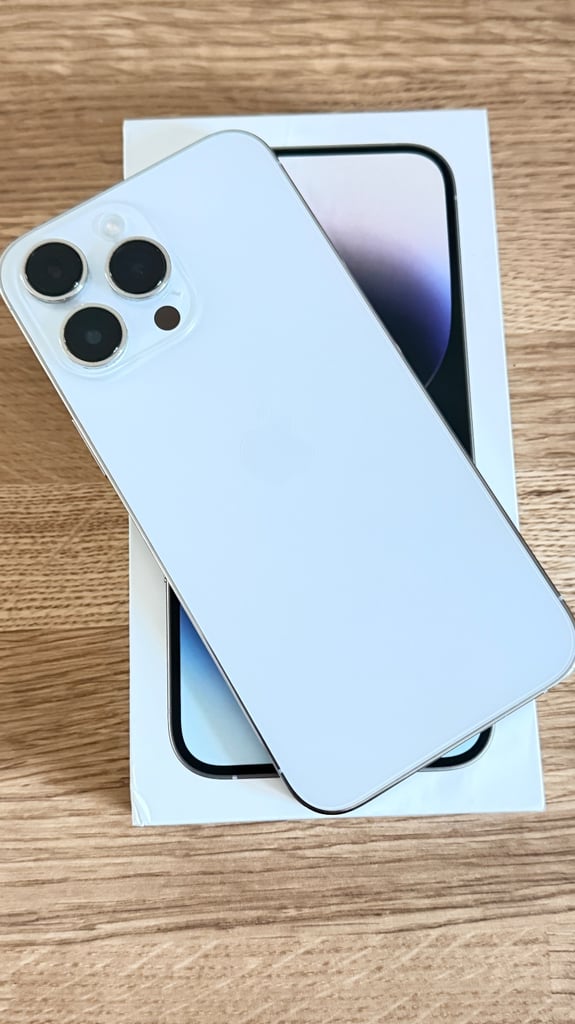 Apple iPhone 14 Pro Max Silver 256gb Unlocked & Boxed 
