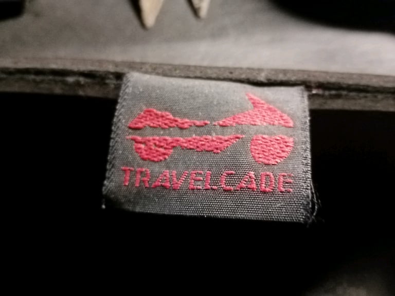 Travelcade leather saddlebag's