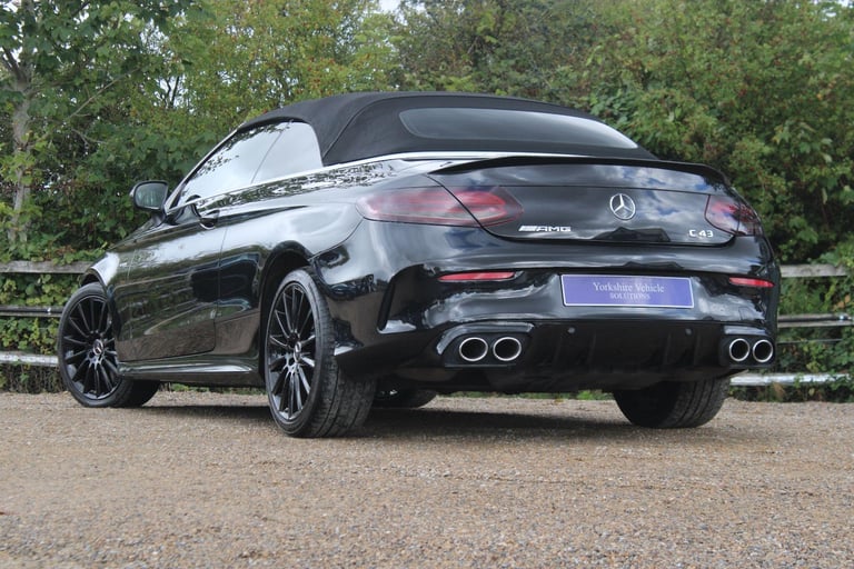 2019 Mercedes-Benz C Class 3.0 C43 V6 AMG (Premium) Cabriolet G-Tronic+ 4MATIC Euro 6 (s/s) 2dr C...