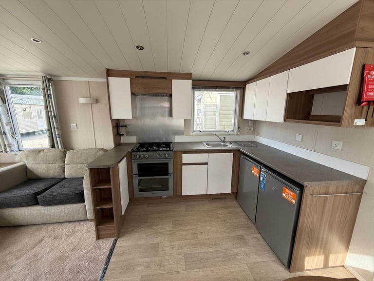 Modern 2 Bed Static Caravan 28x12 – CH, DG – Off Site – Suited to Self Build Use